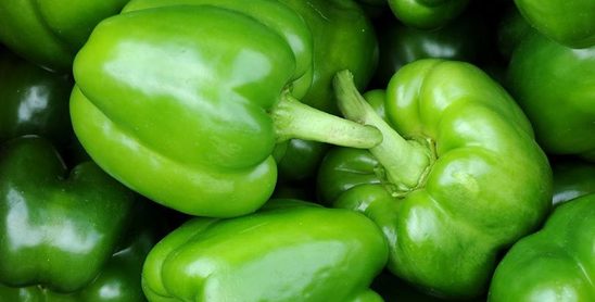 Green peppers